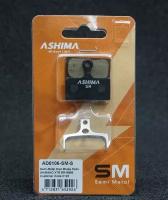 Колодки Ashima AD-0106-sm для Shimano Deore/SLX/XT/XTR полуметалл