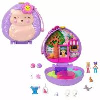 Игровой набор Polly Pocket Hedgehog Coffee Shop в виде ежика