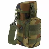 Подсумок Brandit Molle Bottle Holder II woodland