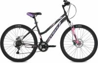 Велосипед Foxx Latina 26" (2024) (Велосипед FOXX 26" LATINA черный,сталь, размер 17")