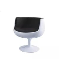 Кресло Cup Chair дизайнера Eero Aarnio (черный, имитация кожи)