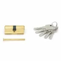 Цилиндр для замка Palladium Smart 60 ключ-ключ золото