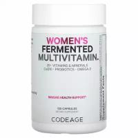 Codeage, Fermented Women&#x27;s Multivitamin, 120 Capsules