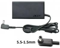 Зарядное устройство для ноутбука Acer ASPIRE S3 951-2464G25NSS, 19V - 3.42A, 65 Вт (Штекер: 5.5-1.5мм) Slim