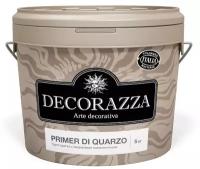 Decorazza PRIMER DI QUARZO / Праймер ди кварцо Укрывающий грунт для улучшения адгезии к последующим окрасочным слоям грунт кварцевый 14кг