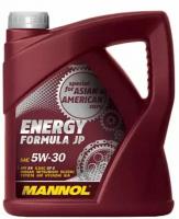 MANNOL 1060 Масо моторное MANNOL Energy Formula JP 5W-30 синтетическое 4 1060