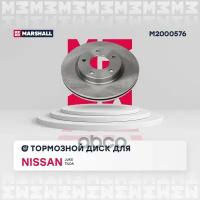 Тормозной Диск Передн. Nissan Juke I 10- / Tiida Ii 12- (M2000576) MARSHALL арт. M2000576