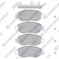 SP1275 колодки дисковые передние Ford Transit 2 3 2 0Di 2 4TDE 00 gt диск 15