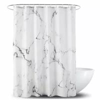 Штора для ванной Vanstore 180x180см MARBLE WHITE 621-93, полиэстер