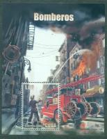 Почтовые марки Куба 2006г. "Противопожарное и спасательное оборудование" Автомобили, Пожарные, Спасатели, Пожарные MNH