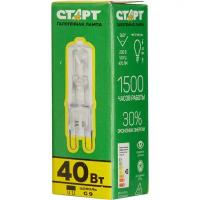 Лампа галогенная старт галог.капс.40W G9 220V CL