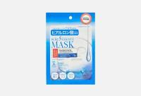 Маска для лица с гиалуроновой кислотой 1шт Japan Gals Pure Essence Face mask with hyaluronic acid / количество 1 шт