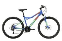 Велосипед взрослый Stark Slash 26.1 D насыщенный синий/горчичный 14.5 (HQ-0009967)