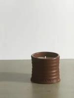 Ароматическая свеча LOEWE Home Scents Кориандр, в глазурированном терракотовом подсвечнике, 170 гр