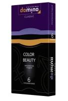Разноцветные презервативы DOMINO Classic Colour Beauty - 6 шт. (цвет не указан)