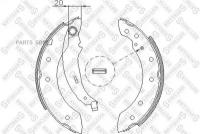 210 101-SX_=4199.01=572SBS! колодки барабанные Renault Laguna 1.6i-1.9TD 97-01/Logan 1.4-1.6 04> STELLOX 210101SX | цена за 1 шт