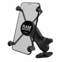 RAM-B-102-UN10U универсальное крепление RAM X-Grip для 5,5-6" смартфонов, муфта 95мм, шары 25 мм