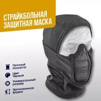 Маска защитная WoSporT Shadow Fighter Mask BK (MA-113-BK)