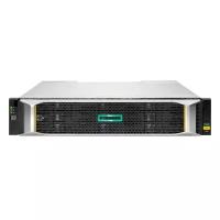 HPE MSA 2060 10Gb iSCSI SFF Storage, 2U, Dual Redundant Controller, 24GB Cache, NO HDD (up to 24x2.5), NO transceivers, 2x PSU 580W, Rackmount Kit, 1Y, R0Q76A MSA2060