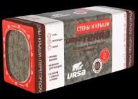 Вата минеральная URSA Terra 36 PN 100 х 610 х 1250 мм 3,81 кв.м