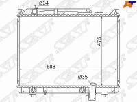Радиатор охлаждения для Сузуки Гранд Витара 2003-2006 год выпуска (Suzuki Grand Vitara) SAT SK0004