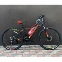 Горный велосипед Totem Y680-L с гидравлическими тормозами красный