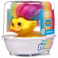 Фигурка Numskull Good Luck Trolls - TUBBZ Cosplaying Duck Collectable - Rainbow Troll (Yellow with Rainbow Hair) (First Edition)