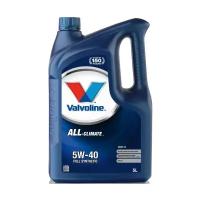 Масло моторное 5W40 Valvoline ALL CLIMATE C3 API SN/CF ACEA C3 (синт) пластик (5 л.)