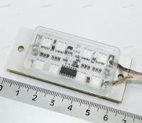 LED strobe Mini-5050-8SMD-1Hz-R 8-15V 1,2A (65x28x10мм), Стробоскоп светодиодный