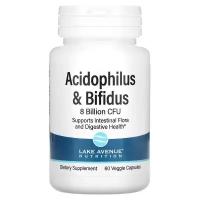 Acidophilus and Bifidus, Probiotic Blend, 8 Billion CFU, 60 капсул