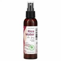 Seven Minerals, Rice Water Hair Spray with Rose & MSM, 4 fl oz (120 ml)