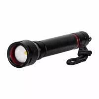 Тактческий фонарь KH Security Flashlight Uberlux with Zoom 180 Lumen black