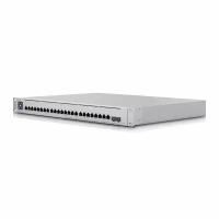 Ubiquiti Коммутатор Ubiquiti UniFi Switch Enterprise 24 PoE |USW-Enterprise-24-PoE| Ubiquiti PoE-коммутатор в стойку, 12х 2.5G |USW-Enterprise-24-PoE| RJ45, 12х 1G RJ45, 2х 10G SFP+, раздача 400 Вт {2} USW-Enterprise-24-PoE