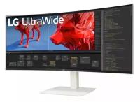 38" Монитор LG 3.8K 38WR85QC-W (2024), 3840x1600, 111 PPI, 144 Гц, IPS, 21:9, 400 кд/м2, 1 мс GTG, белый