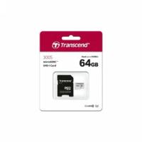 Карта памяти Transcend UHS-I microSD 300S 64 ГБ