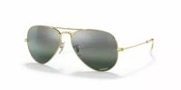 Солнцезащитные очки Ray-Ban RB3025 Aviator Chromance, размер XL (Silver/Blue)