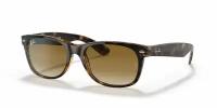 Солнцезащитные очки Ray-Ban RB2132 New Wayfarer Classic, размер XL (Light Havana/Light Brown)