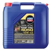 LIQUI MOLY Масло Моторное Top Tec Truck 4050 10W-40 Ci-4 E6/E7/E9 (20Л)