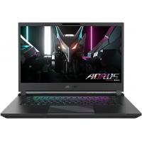 Ноутбук GIGABYTE Aorus 15 9KF, 15.6", IPS, Intel Core i5 12500H 2.5ГГц, 12-ядерный, 8ГБ DDR5, 512ГБ SSD, NVIDIA GeForce RTX 4060 для ноутбуков - 8 ГБ, Windows 11 Home, черный (9kf-e3kz383sh