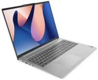 16" Ноутбук Lenovo IdeaPad Slim 3 16IAH8, Intel Core i5-12450H (4.4 ГГц), RAM 16 ГБ LPDDR5, SSD 512 ГБ, Windows 11, Arctic Grey, Русская раскладка