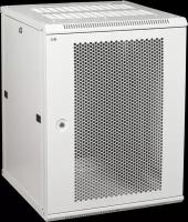 Шкаф ITK Linea W (LWR3-12U66-PF) 12U 600x600мм пер.дв.перфор. задн.дв.стал.лист 90кг серый