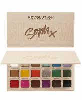 Revolution Makeup Палетка теней для век Soph X Super Spice