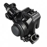 Калипер мех.тормоза SHIMANO M375 post mount, пласт.колодки, черн