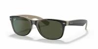 Солнцезащитные очки Ray-Ban RB2132 New Wayfarer Color Mix, размер S (Black/Green)