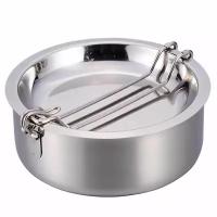 Походная посуда Origin Outdoors Cooking Set Snap-Pack Stainless Steel