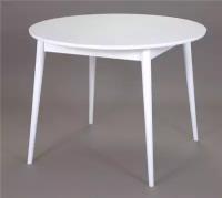 Стол обеденный Алиса-1000 деревянный белый