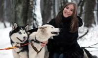 Сертификат в подарочной упаковке Экскурсия к северным оленям и собакам, 2 взрослых+1 ребенок в выходной день (Московская область)
