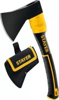 STAYER FIBERGLASS, 600/800 г, с чехлом, 350 мм, Кованый топор (2062-06P)