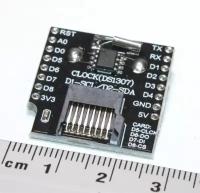 WeMos D1 Mini Модуль логирования данных с встроенным RTC DS1307