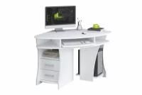 Компьютерный стол "СКУ-12" - Белый